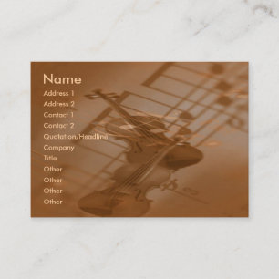 Mozart Business Card