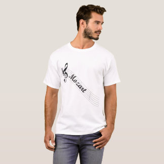 Mozart Classical Music Treble T-Shirt