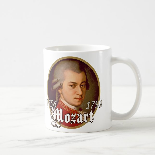 Mozart Coffee Mug (Right)