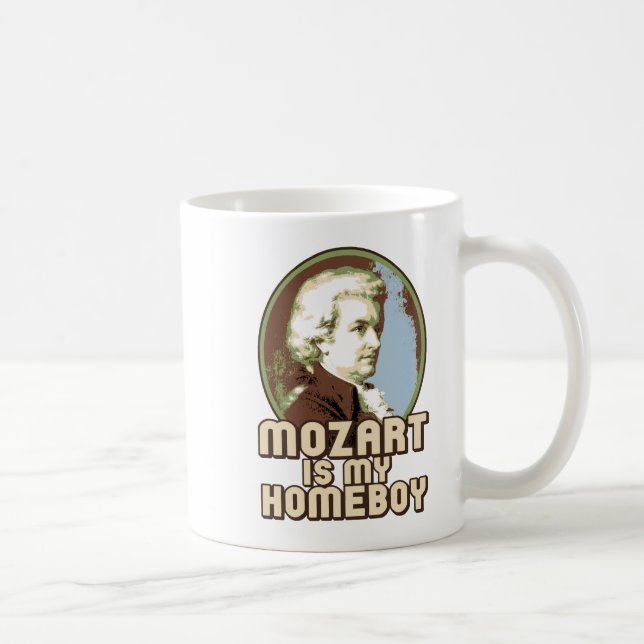 Mozart Coffee Mug (Right)
