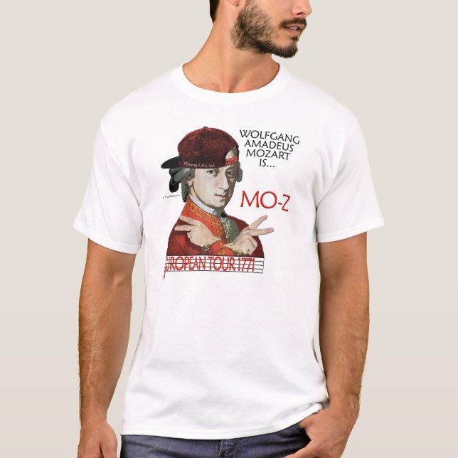 Mozart European Tour Shirt (Men''s Light Front) (Front)