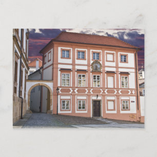 Mozart House Prague Postcard