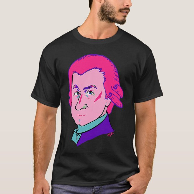 Mozart in Color T-Shirt (Front)