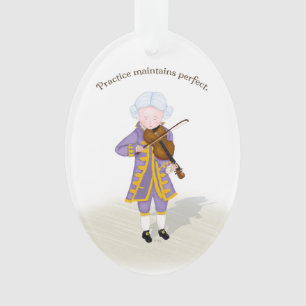 Mozart joue du violon "Parfait"