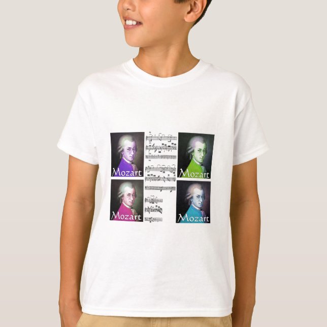 Mozart Lovers Gifts T-Shirt (Front)