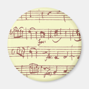 Mozart Magnet 2-1/4"