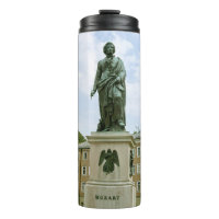Mozart Monument in Salzburg, Austria