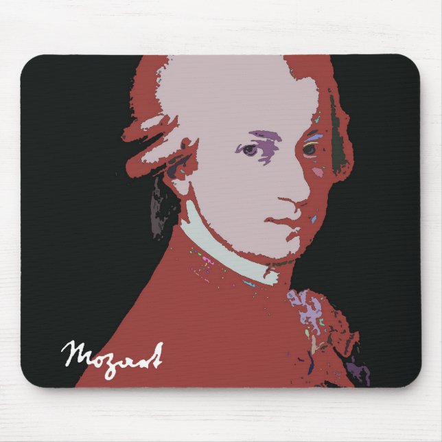 Mozart Mousepad (Front)
