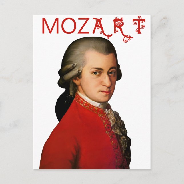 mozART Postcard (Front)