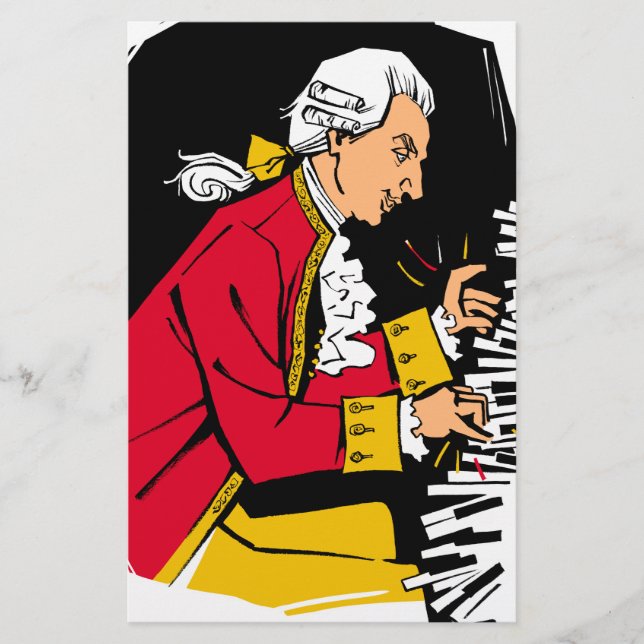 Mozart Stationery (Front)