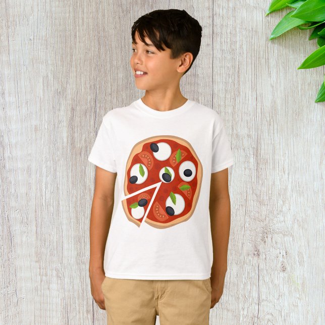Mozzarella Pizza T-Shirt (Creator Uploaded)