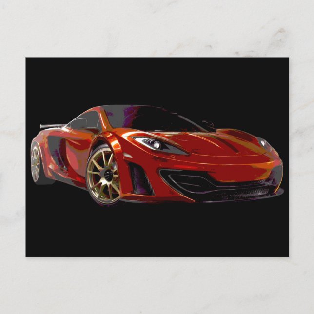 MP4 12C. POSTCARD (Front)
