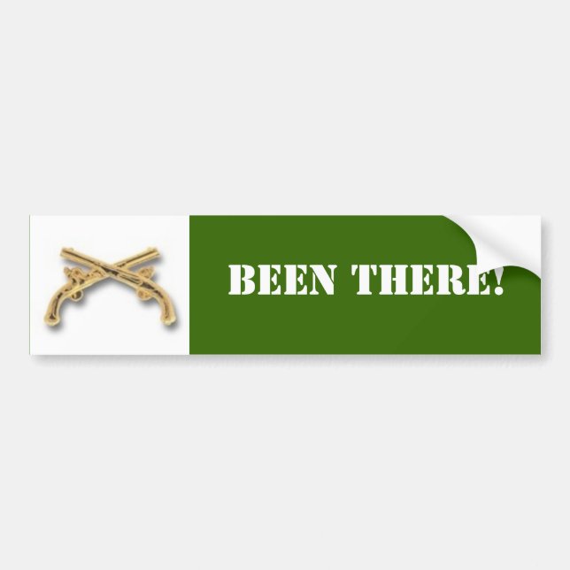 MP, BEEN THERE! BUMPER STICKER (Front)
