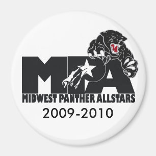 MPA logo black and white magnent Magnet