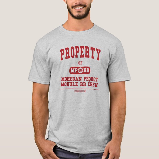 MPRR Module Railroad Crew T-Shirt (Front)