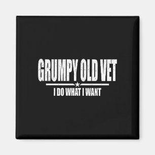 Mpy Old Vet  Magnet