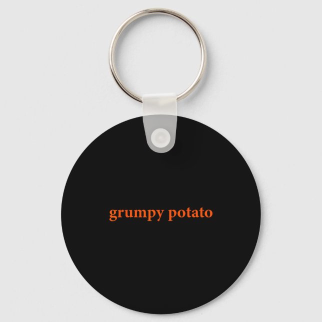 Mpy Tato Funny Thanksgiving Matching Couples Humor Keychain (Front)