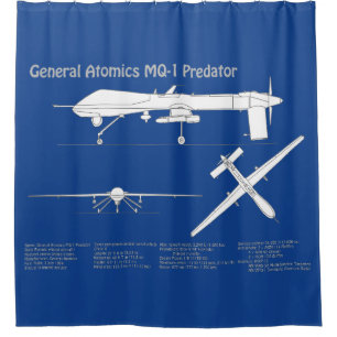MQ-1 Predator  UAV- Airplane Blueprint ABD