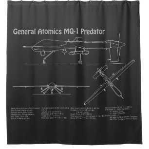 MQ-1 Predator UAV- Airplane Blueprint PD