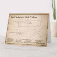 MQ-1 Predator  UAV- Airplane Blueprint SD 