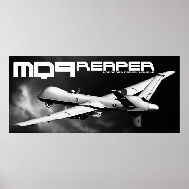 MQ-9 Reaper Print (Front)