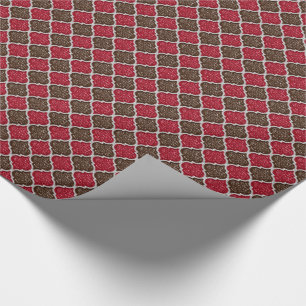 MQF Sequins-Chocolate-Cherry-GIFT WRAP Wrapping Paper