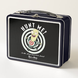 Mr. Always Wants To Be Hunted Metal Lunch Box