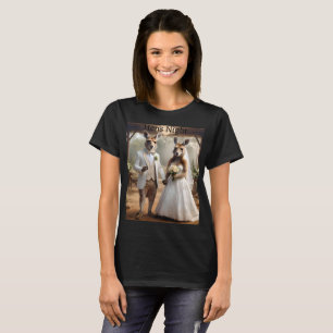 Mr And Miss Kangaroo Wedding, Hens Night Tshirt