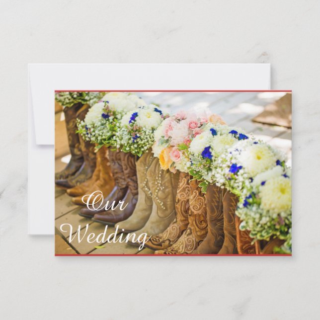 Mr. and Mr. Wedding Invitation (Front)