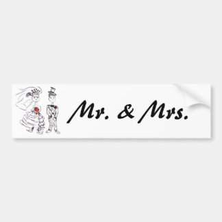 Mr. and Mrs. Bumper Sticker