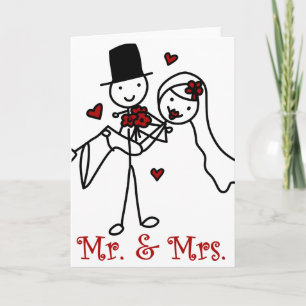 Mr And Mrs Card
