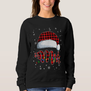 Mr and Mrs Claus Christmas Couples Matching Pajama Sweatshirt