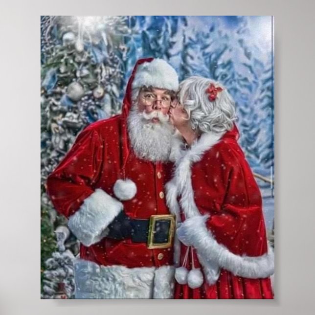 Mr and Mrs claus Poster (Front)