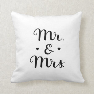 Mr and Mrs - COUSSIN Throw Pillow