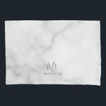 Mr and Mrs | Elegant Marble Modern Script Wedding Pillowcase<br><div class="desc">"Mr and Mrs" Elegant White Marble Modern Script Personalized Couple Gift

Perfect as wedding gifts for newlywed,  wedding anniversary gifts,  Valentine's day gifts and gift for any occasions.</div>
