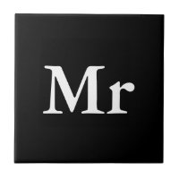 Mr and Mrs | elegant modern matching couple