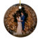 Mr And Mrs First Christmas Holiday Wedding Photo