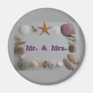 Mr. and Mrs. Honeymoon Magnet