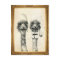 Mr. and Mrs. Ostrich framed