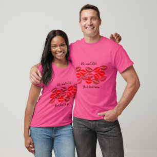 Mr. and Mrs. Personalize Shirt