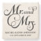 Mr and Mrs, Personalized Engagement Gift, Marble