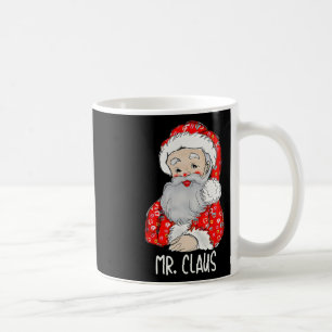 Mr And Mrs Santa Claus Couples Matching Christmas Coffee Mug