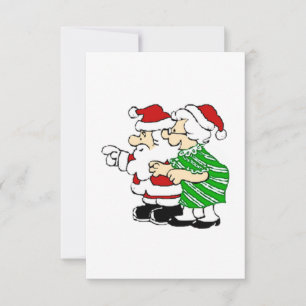 Mr and Mrs Santa Claus Invitation