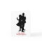 Mr and Mrs Spy Silhouette Wedding Greeting Card