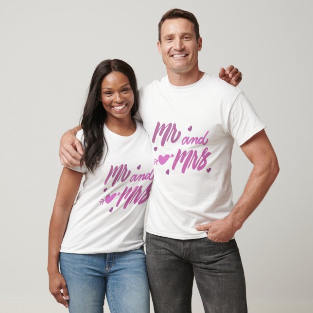 Mr and Mrs T-Shirt (Unisex)