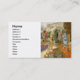 Mr and Mrs Vinegar at Home Business Card