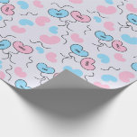 Mr and Mrs Wedding Balloons Bridal Shower Seamless Wrapping Paper<br><div class="desc">"Mr and Mrs Wedding Balloons Bridal Shower Seamless Wrapping Paper" showcases whimsical "Mr." and "Mrs." balloons floating across the paper,  creating a fun and festive design for wedding day presents.</div>