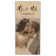 Mr. and Mrs. White Typography Wedding Photos USB
