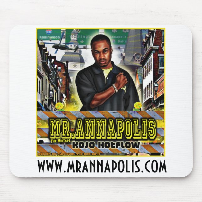 Mr. Annapolis Mousepad (Front)