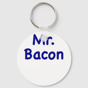 Mr. Bacon Keychain